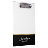 黒スタイリッシュ白 クリップボード (右)