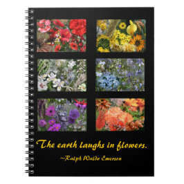 黒ステンドグラス窓花園 ノートブック