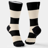 黒ストライプ色 ソックス (傾斜あり)