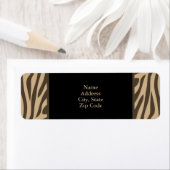 黒ゼブラ印刷 ラベル (インサイチュ)