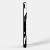 黒ゼブラ印刷 Case-Mate iPhoneケース (裏面 / 右)