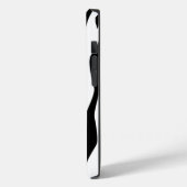 黒ゼブラ印刷 Case-Mate iPhoneケース (裏面 / 左)