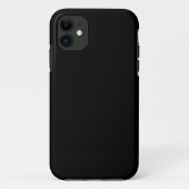 黒タフiPhone 11ケース Case-Mate iPhoneケース (裏面)