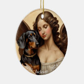 黒タン・ダシュントの記念撮影 セラミックオーナメント (右)