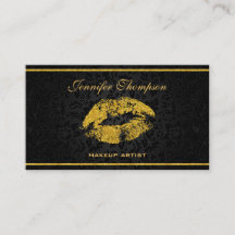 黒ダマエレガントス金ゴールド唇