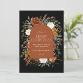 黒テラコッタフローラエレガントアーチ シーズンカード (スタンド正面)