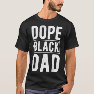 黒ドーピングパパ父親動揺しての日ギフトアフリカ Tシャツ