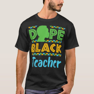黒ドーピング先生教えのアフリカ系アメリカ人 Tシャツ
