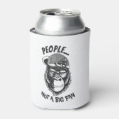 黒ドーピング猿 缶クーラー (缶正面)