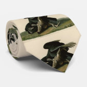 黒ハゲワシ、オーデュボンの鳥 ネクタイ (ロール)