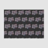 黒ハッピーバースデーダイヤモンド 薄葉紙 (正面)