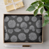 黒ハロウィーンの灰色の砂ドル 薄葉紙 (ギフト)