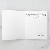 黒ハロウィーン猫 カード (内部)