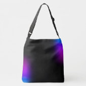 黒バイオレットグラデーショングロー クロスボディバッグ (裏面)