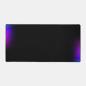 黒バイオレットグラデーショングロー デスクマット (正面)