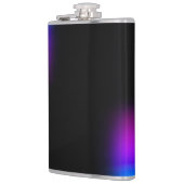 黒バイオレットグラデーショングロー フラスク (左)