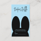 黒バニーおむつラッフル エンクロージャーカード (正面)