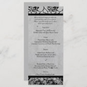 黒バラゴシック結婚枠のメニュー メニュー (正面/裏面)