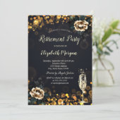 黒バラドット退職 招待状 (スタンド正面)