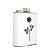 黒バラ花 フラスク (右)