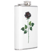 黒バラ花 フラスク (右)