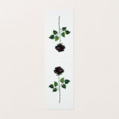 黒バラ花 名刺 (外部フラット)