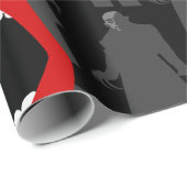 黒バンパイア・ファンnosferatu spooky黒 ラッピングペーパー (ロールコーナー)