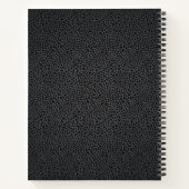 黒パタカラフルーン ノートブック (裏面)