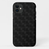 黒パタ市松模様にーン Case-Mate iPhoneケース (裏面)