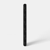 黒パタ市松模様にーン SAMSUNG GALAXYケース (左側面)