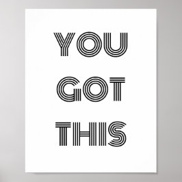 黒パーソナライズされたい得こやる気を起こさせるれ ポスター