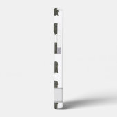 黒パーソナライズされたコッカースパニエル犬犬 Case-Mate iPhoneケース (裏面 / 左)