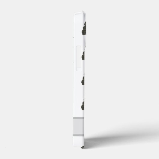 黒パーソナライズされたコッカースパニエル犬犬 Case-Mate iPhoneケース (裏面 / 右)