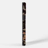 黒パーソナライズされたフローラワイルドフラワーI携帯ケース Case-Mate iPhoneケース (裏面 / 右)