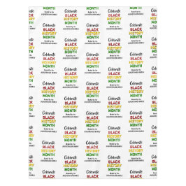 黒パーソナライズされた史の月 テーブルクロス