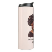 黒パーソナライズされた母と娘(20) タンブラー (回転左)