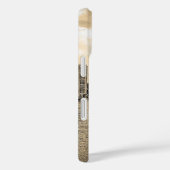 黒パーソナライズされた白マイアミiPhoneケース Case-Mate iPhoneケース (裏面 / 右)