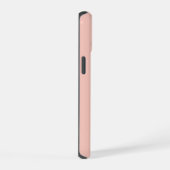 黒パーソナライズされた色のコカポ iPhone 15ケース (右側面)