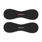 黒パーソナライズされた 野球ボール (パネル)