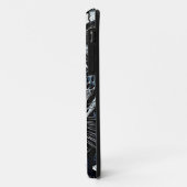 黒ヒョウのステンドグラス Case-Mate iPhoneケース (裏面/左)