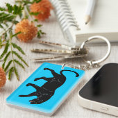 黒ヒョウ キーホルダー (正面右)