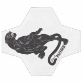 黒ヒョウ サッカーボール (フラット)