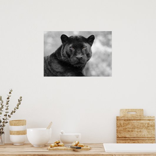 黒ヒョウ ポスター (キッチン)