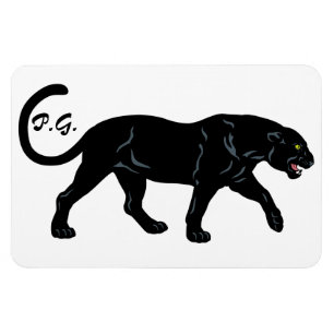 黒ヒョウ マグネット