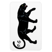 黒ヒョウ マグネット (縦)