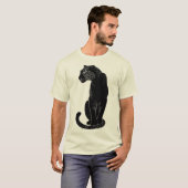 黒ヒョウ Tシャツ (正面フル)
