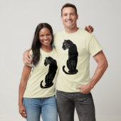 黒ヒョウ Tシャツ (ユニセックス)