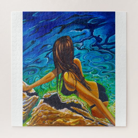 黒ビキニパズル ジグソーパズル (縦)