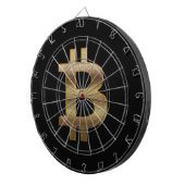 黒ビットコイン・ダートボード ダーツボード (正面右)