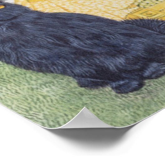 黒ビロード ポスター (角)